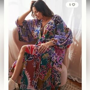 Anthropologie Emmanuelle Robe